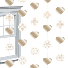 String Rustic Weding Decoartion